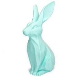 Zajączek/Królik wielkanocny Miętowy „Płatek” 3D – figurka do stroików