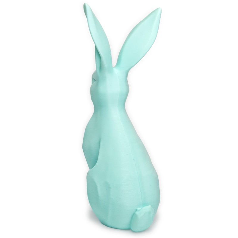 Zajączek/Królik wielkanocny Miętowy „Płatek” 3D – figurka do stroików