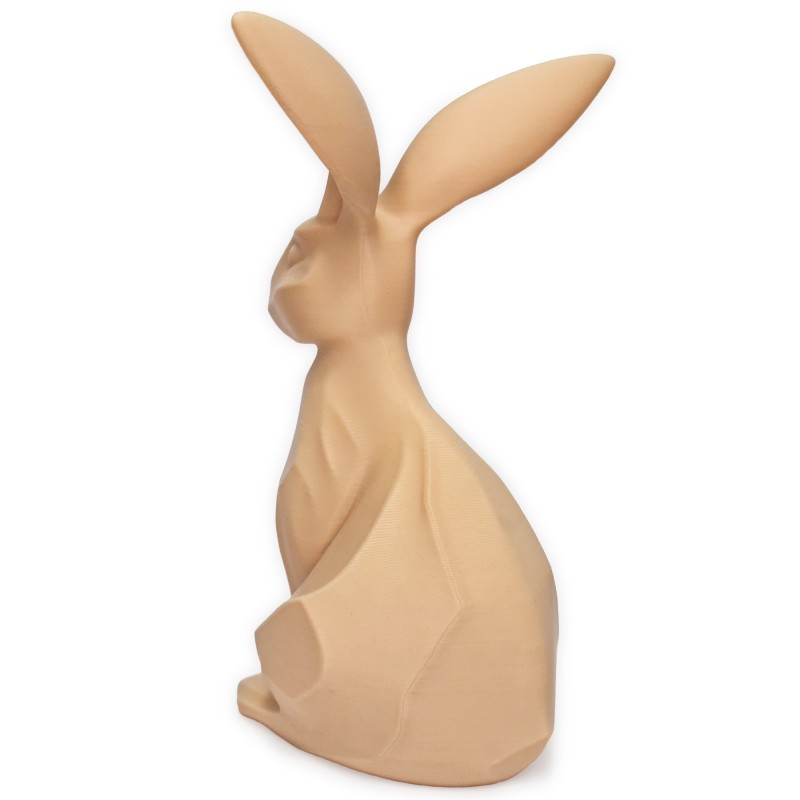 Zajączek/Królik wielkanocny Beżowy „Bąbel” 3D – figurka dekoracyjna