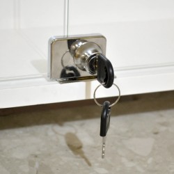 Witryna wisząca 680×680×170 - 5 szklanych półek - Otut Plus