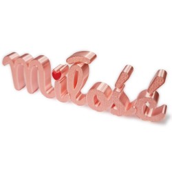 Napis Miłość różowy dekoracja prezent walentynki autorski design