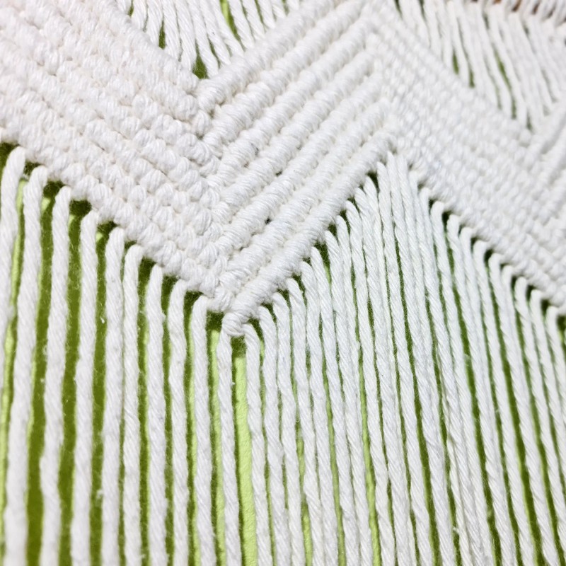 Makrama Zig-zag detal